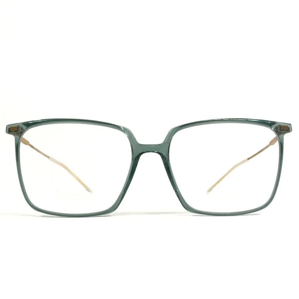 lool Eyewear Eyeglasses Frames SIONA GRGD Clear Green Matte Gold 54-16-145